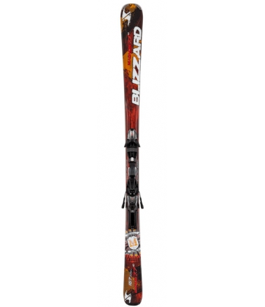 Blizzard All Mountain MAGNUM 7.7 IQ + IQ-10_CM2 RED-ORANGE-WHITE (2014)