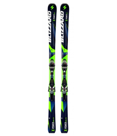 Blizzard All Mountain X-POWER 810 TI IQ+IQ-TP 12 CM2 BLA-GRE-WHI