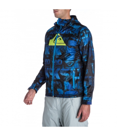 Quiksilver Roots Hoodie Softshell Aop Leftover