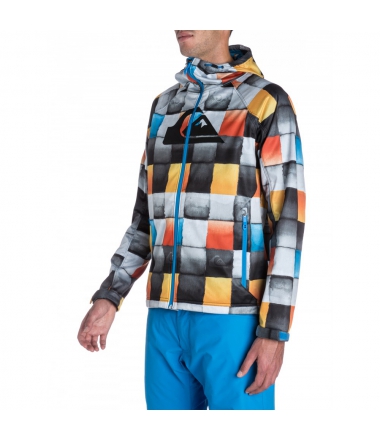 Quiksilver Roots Hoodie Softshell Aop Redemption