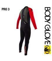 Body Glove 2015 Pro3 3/2 Fullsuit Black/Red