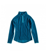 Roxy Mist Half Zip Girl Micro Dots Blue