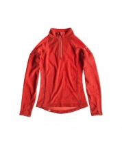Roxy Mist Half Zip Girl Micro Dots Coral